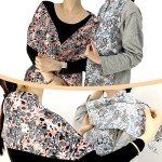 Adult Bib for Elderly Dining - Orange Color