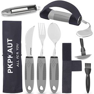 Weighted Utensils Set for Hand Tremors
