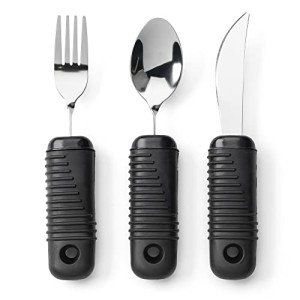 Weighted Utensils Set for Easier Eating - 3 Pieces
