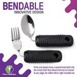 Weighted Utensils Set for Easier Eating - 3 Pieces