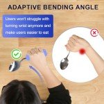 Adaptive Spoon and Fork Set for Seniors