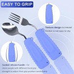 Adaptive Spoon and Fork Set for Seniors