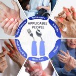Adaptive Spoon and Fork Set for Seniors