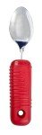 Red Adaptive Utensil Set for Easy Eating