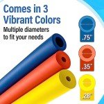 Foam Grip Tubing Set - 3 Sizes, 6 Pack