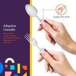 Adaptive Utensils Set for Tremors and Arthritis