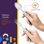 Adaptive Utensils Set for Tremors and Arthritis