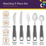 Adaptive Utensils Set for Tremors and Arthritis