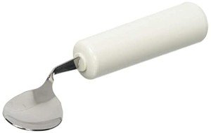 Angled Spoon for Easy Grasp and Independent Eating