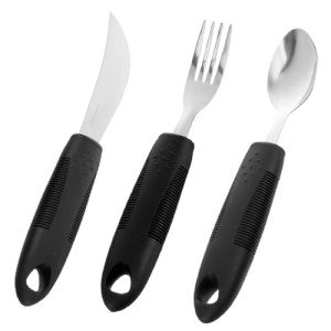 Adaptive Easy Grip Utensil Set for Adults