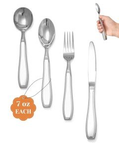 Weighted Utensils for Tremors - 4-Piece Set