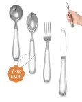 Weighted Utensils for Tremors - 4-Piece Set