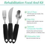 Adaptive Easy Grip Utensil Set for Adults