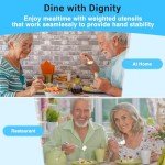 Weighted Utensils Set for Hand Tremors