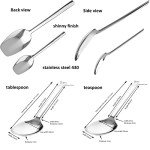 Adaptive Flate Edge Spoon Set for Seniors