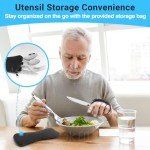 Weighted Utensils Set for Hand Tremors