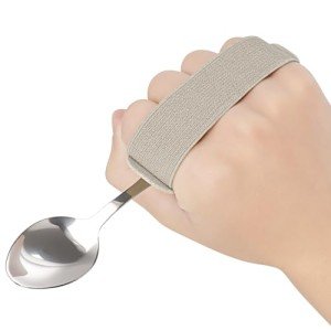 Universal Leather ADL Cuff with Elastic Strap