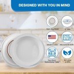 Scoop Plate Set for Elderly & Disabled Users