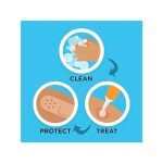 Band-Aid Brand First Aid Water Block 100% Waterproof Self-Adhesive Tape Roll for Durable Wound Care to Firmly Secure Bandages, 1 in by 10 yd