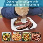 Rocker Knife for One-Handed Food Prep