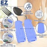 Adaptive Spoon & Fork Set for Easy Gripping