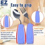 Adaptive Spoon & Fork Set for Easy Gripping