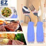Adaptive Spoon & Fork Set for Easy Gripping