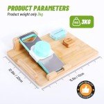 One-Handed Adaptive Cutting Board with Anti-Slip Design