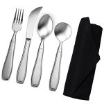 Weighted Utensil Set for Hand Tremors - 4 Pieces