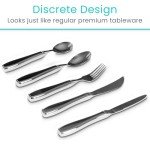 Weighted Utensil Set for Parkinson's - 4 Pieces