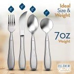 Weighted Utensil Set for Hand Tremors - 4 Pieces