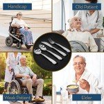 Weighted Utensil Set for Hand Tremors - 4 Pieces