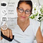 Adaptive Eating Utensils Set for Seniors - 6 pcs