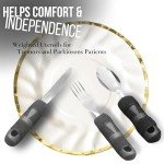 Adaptive Eating Utensils Set for Seniors - 6 pcs