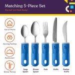 Adaptive Utensils Set for Tremors and Arthritis