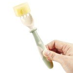 PandaEar Soft Baby Feeding Spoon and Fork Set