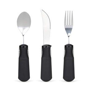 Big-Grips Adaptive Utensil Set for Easy Eating