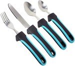 Easy Grip Weighted Utensils Set for Seniors