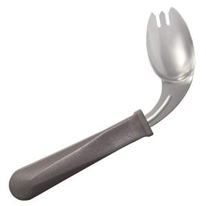Right-Handed Easy Grip Offset Spork