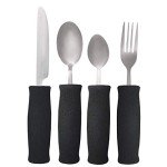 Lightweight Utensil Set with Soft Foam Handles