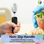 Easy Grip Flatware Set - Fork, Knife, Spoon