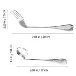 Adaptive Angled Spoon and Fork Set for Seniors