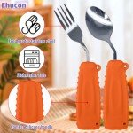 Adaptive Angled Utensils for Seniors with Tremors