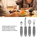 Adaptive Weighted Utensil Set for Seniors and Tremors