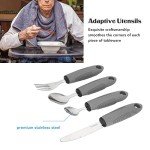 Adaptive Weighted Utensil Set for Seniors and Tremors