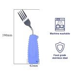 Weighted Utensils for Arthritis Aid - Purple Set