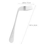 Left-Handed Adaptive Utensils Set for Self-Feeding