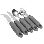Adaptive 5-Piece Stainless Steel Utensils Set