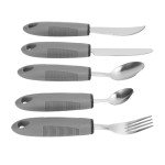 Adaptive 5-Piece Stainless Steel Utensils Set