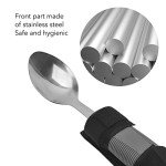 Ergonomic Adaptive Utensils Set for Easy Gripping